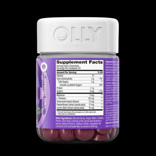 olly sleep blackberry zen