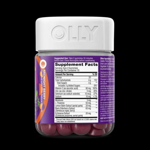 olly immunity sleep